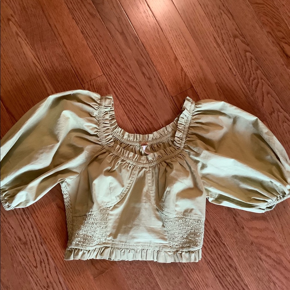[free people] NWT peasant style top S 🧙‍♀️🎃🍂